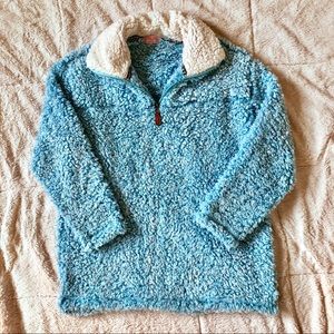 Pink Lily Snowy Daydreams Sherpa Pullover